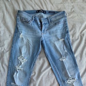 Hollister Light Wash Blue Jean